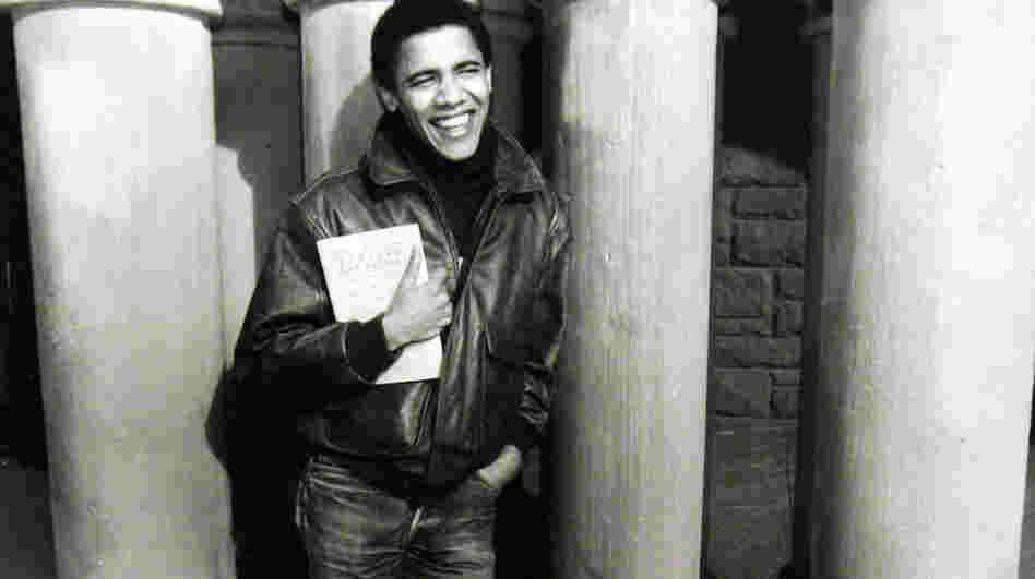 While a student at Harvard Law School, Barack Obama became the first black president of the Harvard Law Review. While a student at Harvard Law School, Barack Obama became the first black president of the Harvard Law Review.