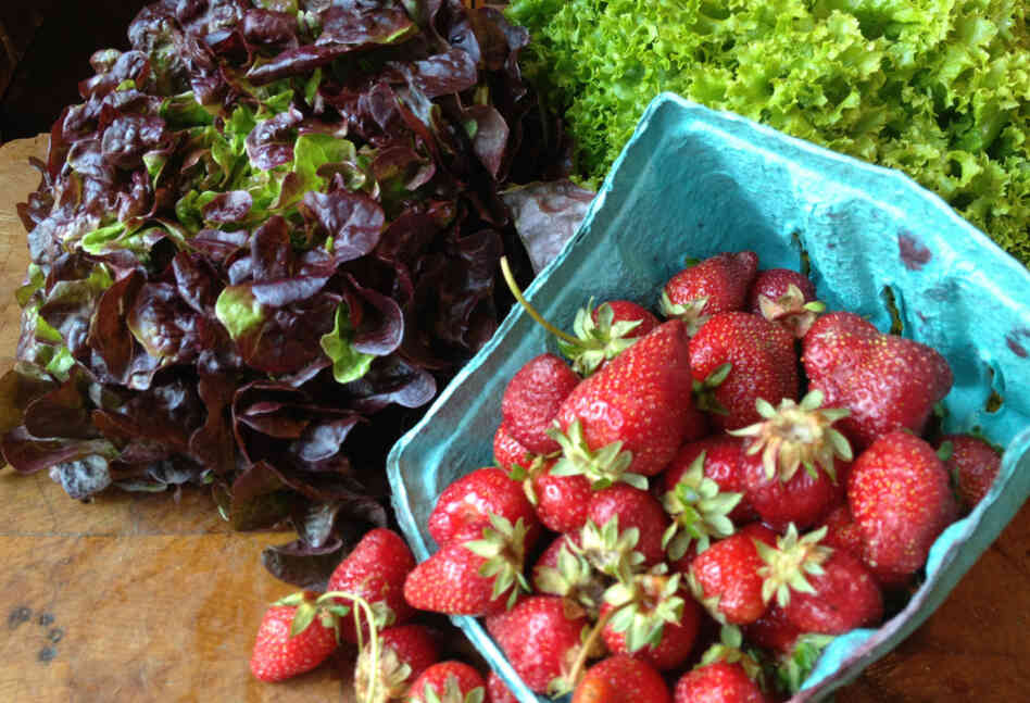 You might not think of strawberries as a salad ingredient, but in-season berries, fruits and greens, along with nuts and cheeses, can turn an ordinary side salad into the highlight of a meal.