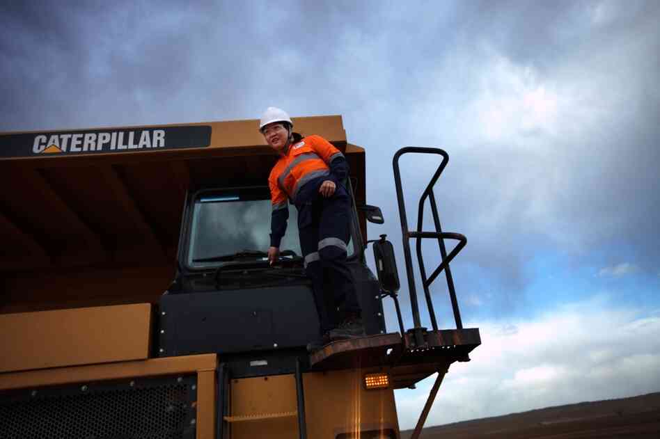 Oyu Tolgoi offers remarkable opportunities for young Mongolians such as Ooarnkoyar Maikhuu, a 22-year-old single mother who drives a 60-ton dump truck.