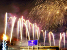 Fireworks fill the sky after the Olympic cauldron was lit on Feb. 8, 2003, marking the one year anniversary of the 2002 Winter Games at the opening and closing ceremony venue in Salt Lake City, the last American city to host the Olympics. Fireworks fill the sky after the Olympic cauldron was lit on Feb. 8, 2003, marking the one year anniversary of the 2002 Winter Games at the opening and closing ceremony venue in Salt Lake City, the last American city to host the Olympics.