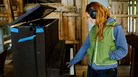 Neko Case in the studio in 2009. Neko Case in the studio in 2009.