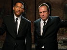 Galaxy Defenders: Ten years after Men In Black 2, Will Smith and Tommy Lee Jones reunite to play Agents J and K, partners in a covert organization dedicated to monitoring Earth's secret extraterrestrial population. Galaxy Defenders: Ten years after Men In Black 2, Will Smith and Tommy Lee Jones reunite to play Agents J and K, partners in a covert organization dedicated to monitoring Earth's secret extraterrestrial population.