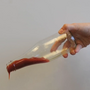Pouring ketchup out of a bottle is easy. Pouring ketchup out of a bottle is easy.