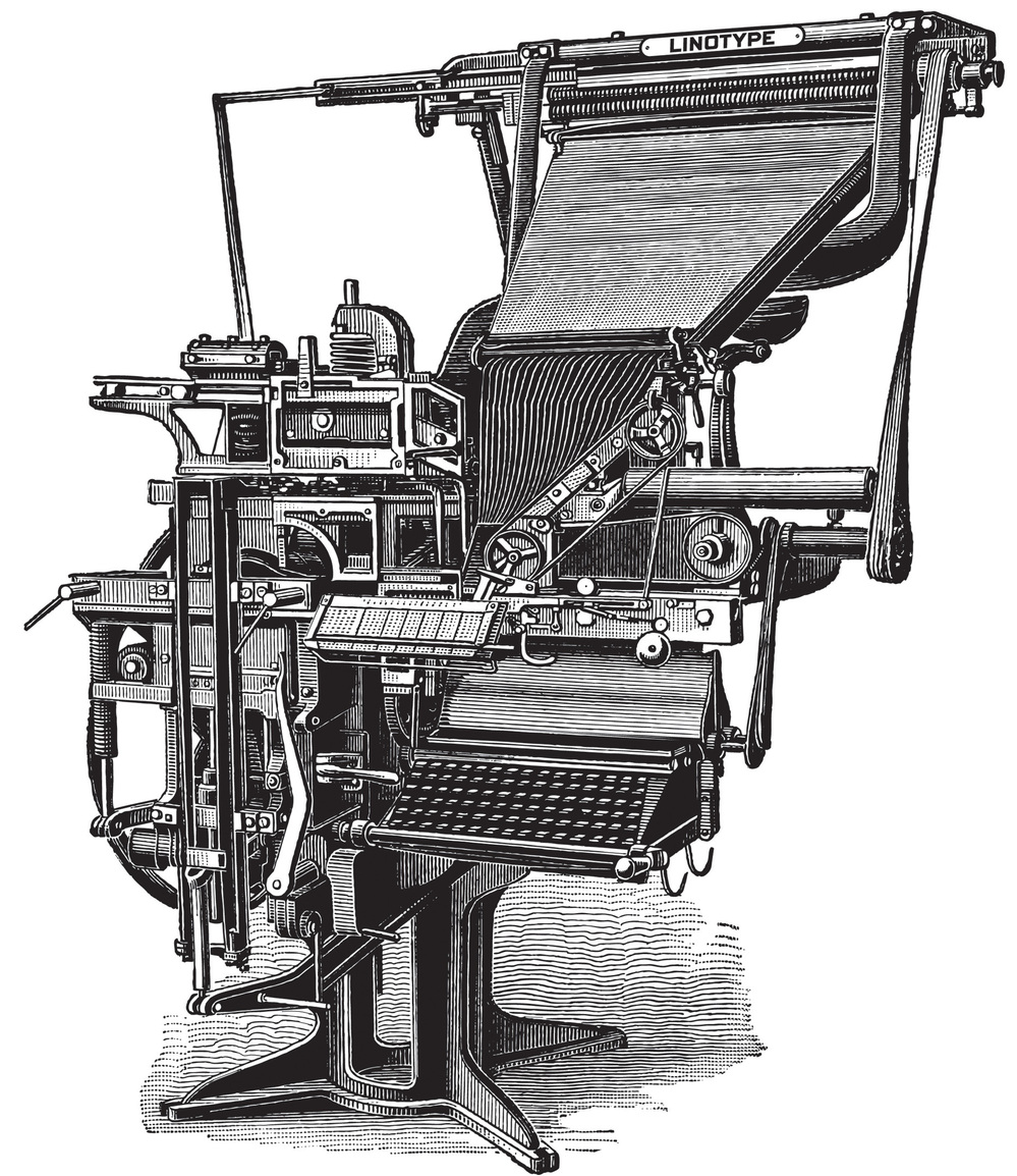 Thomas Edison called the linotype the "eighth wonder of the world."