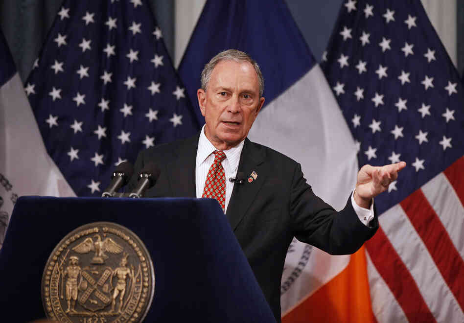 New York City Mayor Michael Bloomberg.