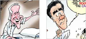Both President Obama and Mitt Romney have been embarrassed by their supporters.
