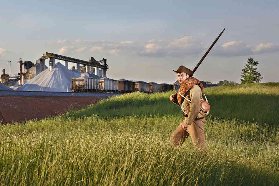 Prillaman on the Cedar Creek battlefield in Strasburg, Va. The fight at Cedar Creek on Oct. 19, 1864, was influential in getting Abraham Lincoln re-elected.