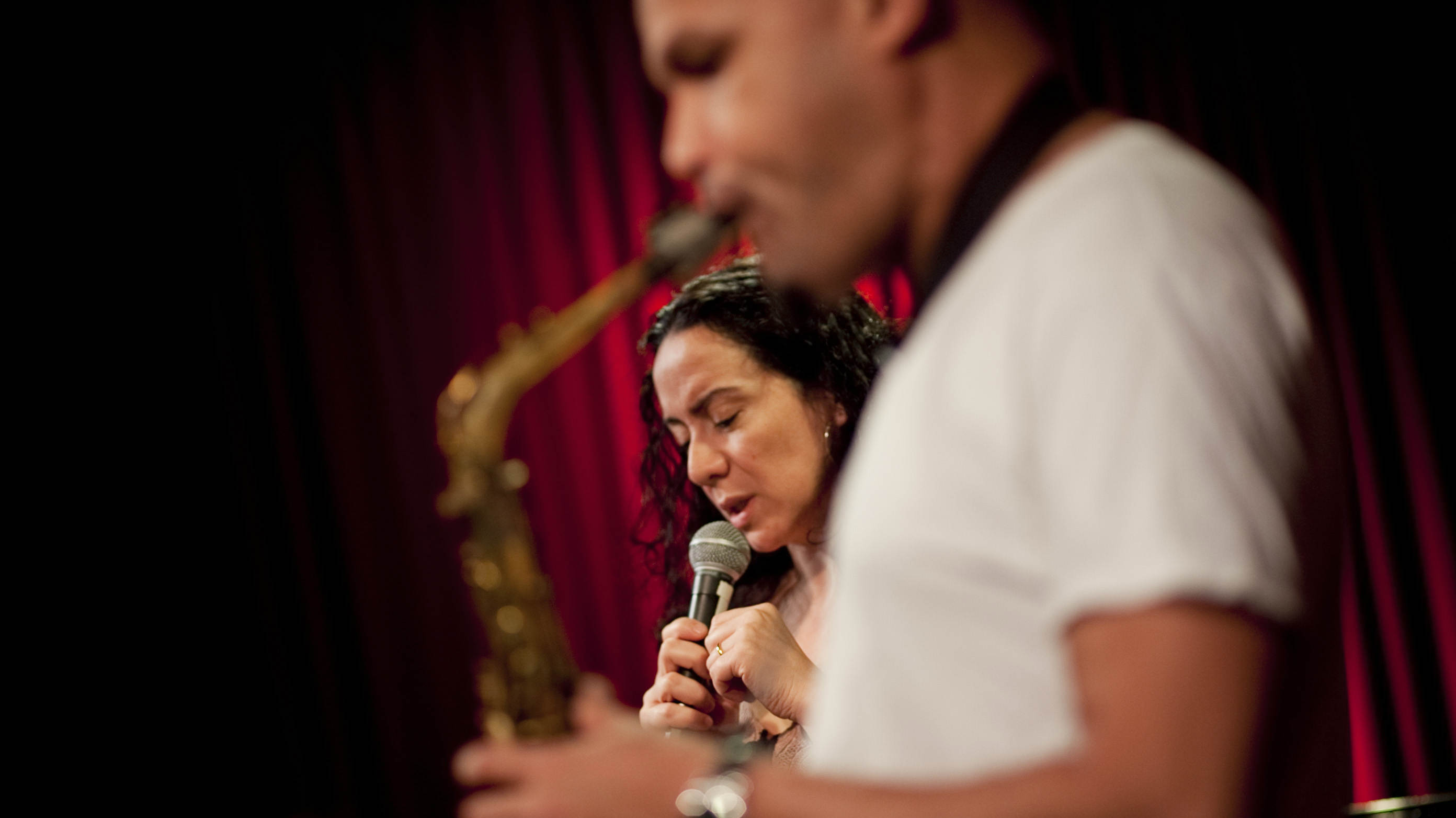 Claudia Acuna sings the poetic words of Federico Garcia Lorca as Miguel Zenon plays alto sax.