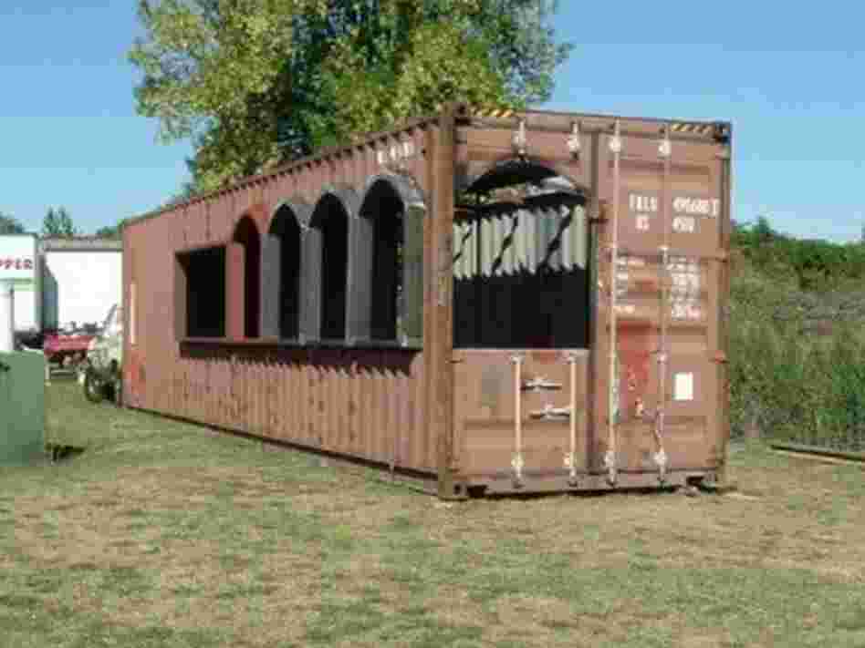Before: Kirk Lance worked with architects and engineers to overhaul a steel shipping container to house his Mexican restaurant. Before: Kirk Lance worked with architects and engineers to overhaul a steel shipping container to house his Mexican restaurant.