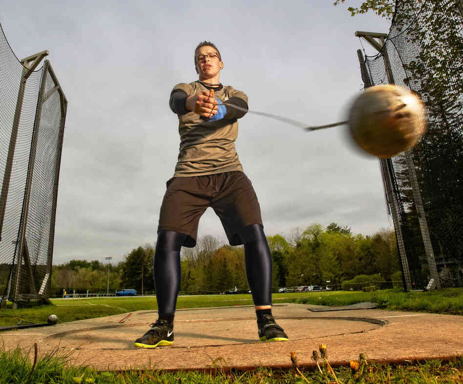 Keelin Godsey competes as a woman but lives as a man, says reporter Pablo Torre.