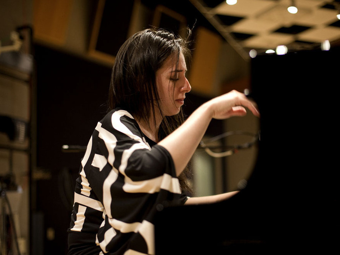 Pianist Vanessa Perez performs at NPR in Washington, D.C.