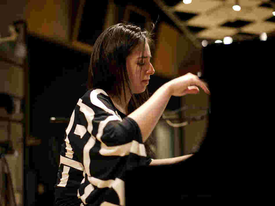 Pianist Vanessa Perez performs at NPR in Washington, D.C.