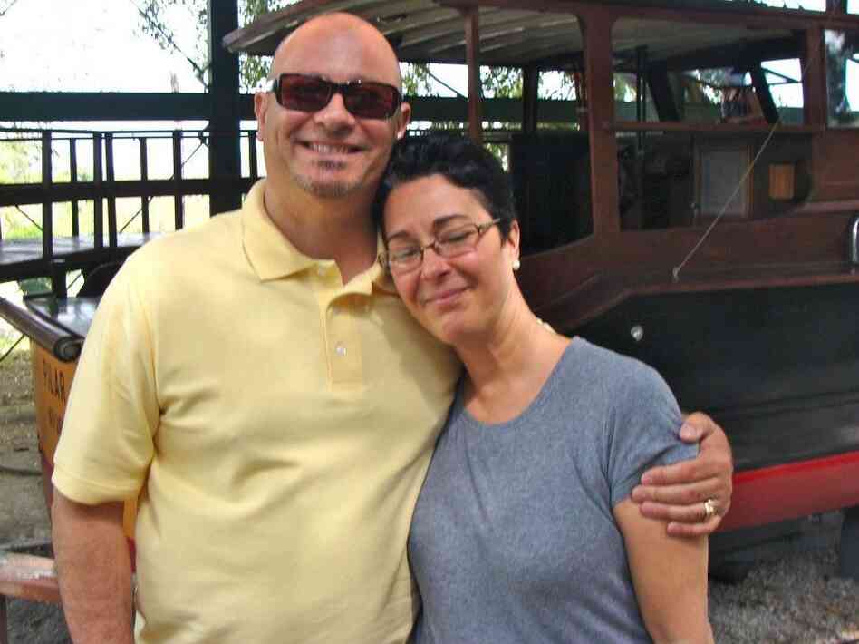 Chef Guillermo Pernot and his wife, Lucia, in Havana in April.