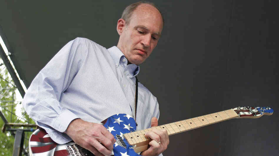 Rep.Thaddeus McCotter, R-Mich., is a regular on Twitter. Here, he plays guitar at a festival last July in Whitmore Lake, Mich.