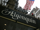 The entrance to the Algonquin Hotel on West 44th Street in New York City. The entrance to the Algonquin Hotel on West 44th Street in New York City.