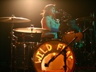 Wild Flag (and former Sleater-Kinney) drummer Janet Weiss, performing live at the NPR Music day party, during the South by Southwest Music Festival in Austin, TX. Wild Flag (and former Sleater-Kinney) drummer Janet Weiss, performing live at the NPR Music day party, during the South by Southwest Music Festival in Austin, TX.