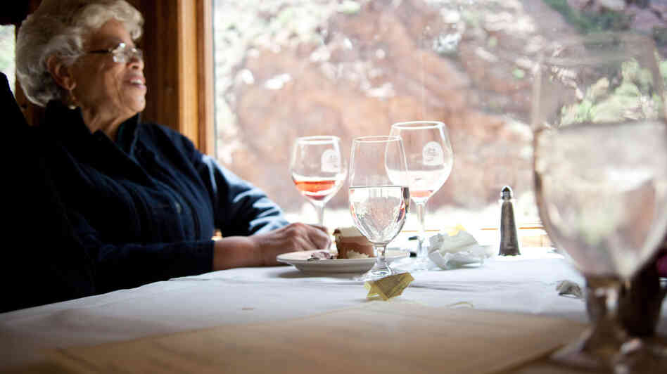 Almost 70 years ago, Dorothy Flood was denied access to a train dining car because she was black. Now, after finally dining in a first-class car, she says she'll never ride another train again. Almost 70 years ago, Dorothy Flood was denied access to a train dining car because she was black. Now, after finally dining in a first-class car, she says she'll never ride another train again.