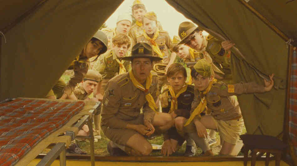 Edward Norton plays a scoutmaster in search of his lost charge in Wes Anderson's latest film, Moonrise Kingdom. Edward Norton plays a scoutmaster in search of his lost charge in Wes Anderson's latest film, Moonrise Kingdom.