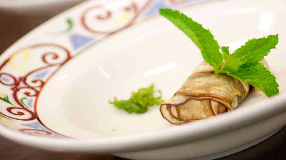 A dish created by chef Guillermo Pernot, a master of "Nuevo Latino" cuisine. He says his food carries influences from many groups, including the Spanish, Africans, Chinese, French and Americans. A dish created by chef Guillermo Pernot, a master of "Nuevo Latino" cuisine. He says his food carries influences from many groups, including the Spanish, Africans, Chinese, French and Americans.