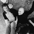 Twelve years after uploading his band's songs on MP3.com, Jim's Big Ego lead singer Jim Infantino (center) still thinks digital music is "pretty neat." Twelve years after uploading his band's songs on MP3.com, Jim's Big Ego lead singer Jim Infantino (center) still thinks digital music is "pretty neat."