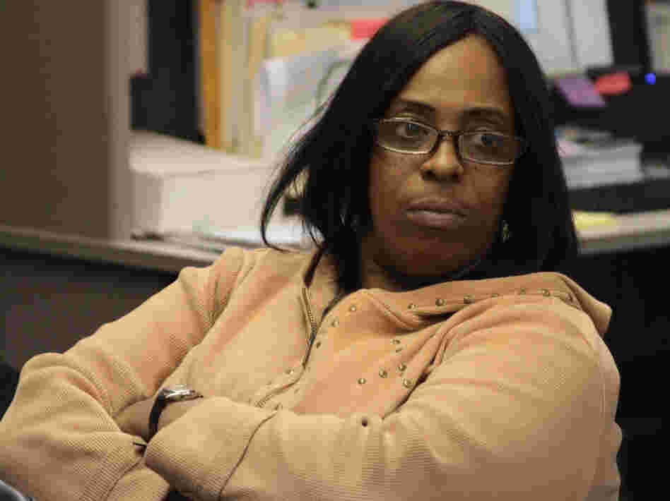 Rogers Park resident Robin McPherson wants to spend some of the neighborhood's budget on a water park.