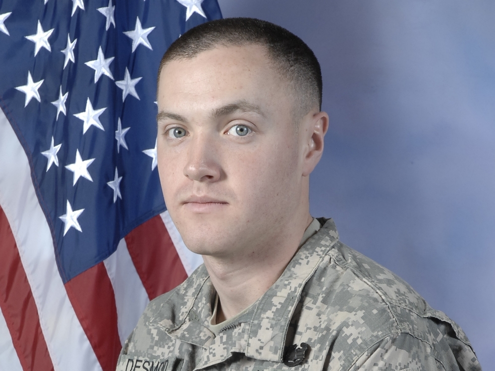 Spc. Kory Desmond.