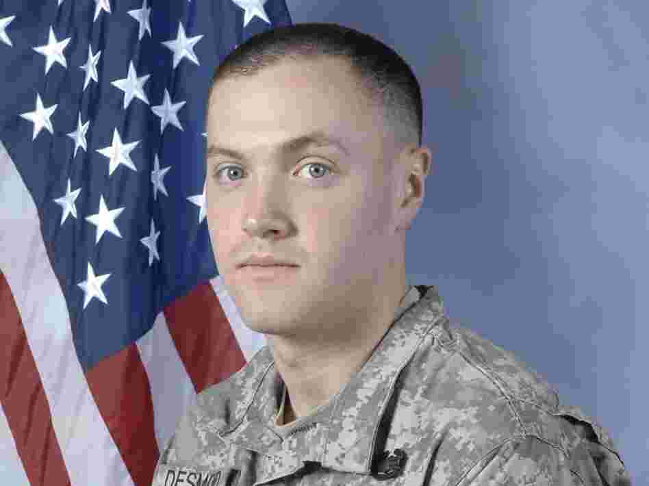 Spc. Kory Desmond.