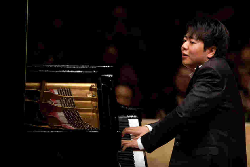 Lang Lang says that part of what has drawn him to the Schubert is the spaces between the notes. 