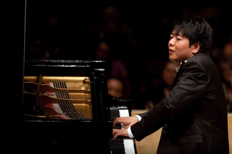 Lang Lang says that part of what has drawn him to the Schubert is the spaces between the notes. 