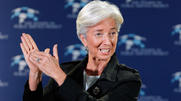 International Monetary Fund Managing Director Christine Lagarde.