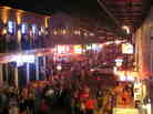 A view of Bourbon Street in New Orleans' French Quarter, an area of the city author Julie Smith says is her favorite.