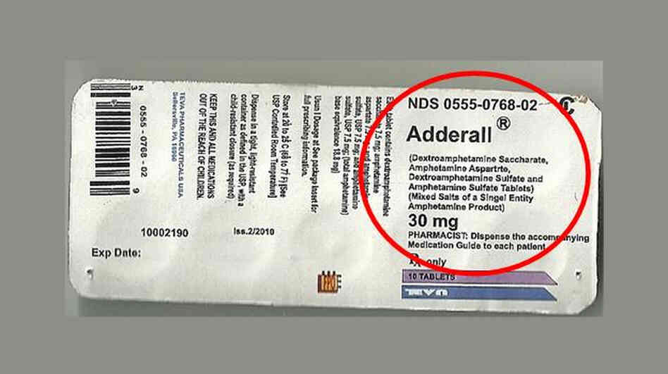 If the label of ingredients on the Adderall pack says "singel entity," that's a tip-off for trouble.