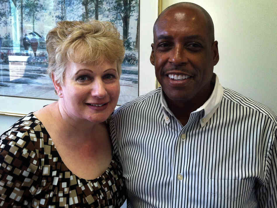 Business owners Pam Krank and Brian McGee have both climbed higher than their parents on the income scale.