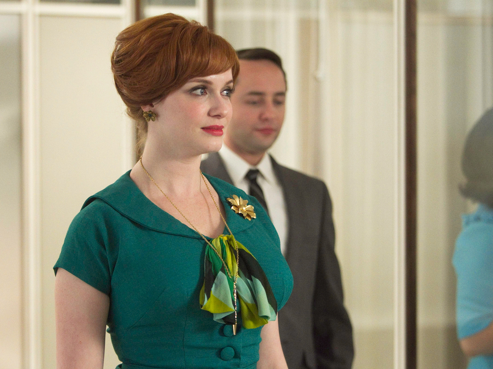 Joan (Christina Hendricks) had a tough week on Mad Men.