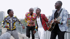 Sauti Sol performs for a Field Recording on the Pfluger Pedestrian Bridge in Austin, Texas, during SXSW 2012 Sauti Sol performs for a Field Recording on the Pfluger Pedestrian Bridge in Austin, Texas, during SXSW 2012