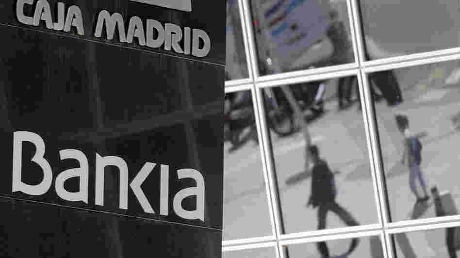 The Spanish bank Bankia in Madrid has asked the government to inject $24 billion.  The European Commission is proposing a "banking union" to help eurozone governments rescue banks.