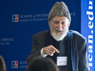 Sheik Jawdat Said, 81, has been urging nonviolent protest in Syria for decades, and has been arrested many times. A scholar and an activist, shown here speaking at American University in Washington in March, he is heading back to Syria this week and plans to resume his call for peaceful opposition to the government. Sheik Jawdat Said, 81, has been urging nonviolent protest in Syria for decades, and has been arrested many times. A scholar and an activist, shown here speaking at American University in Washington in March, he is heading back to Syria this week and plans to resume his call for peaceful opposition to the government.