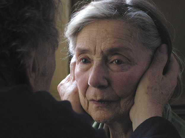 Emmanuelle Riva co-stars in the French film Amour, which won the festival's Palme d'Or.