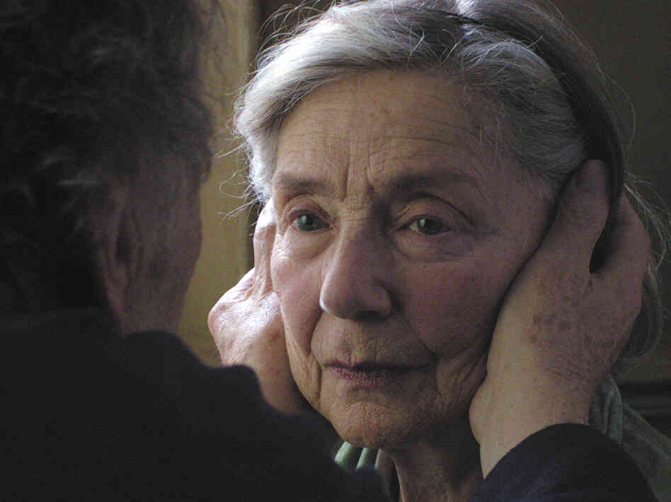 Emmanuelle Riva co-stars in the French film Amour, which won the festival's Palme d'Or.