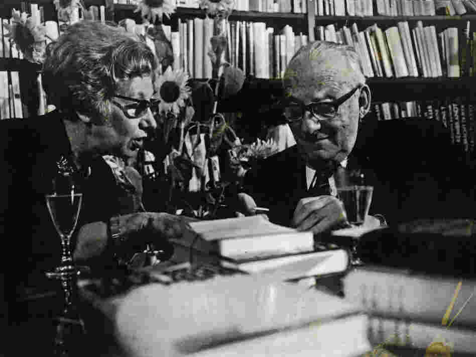 The author Max Brod was Kafka's friend, literary agent and biographer. Kafka wanted him to burn his papers upon his death. But Brod published some of the work and bequeathed the remainder to his secretary, Esther Hoffe (shown here).