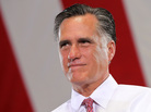 Republican presidential candidate Mitt Romney on Tuesday in Las Vegas.