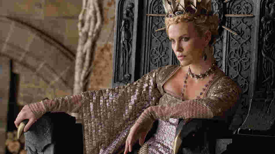 Dressed To Kill: Charlize Theron is a pointedly wicked Queen Ravenna in Snow White and the Huntsman.
