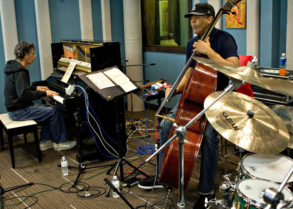 Chick Corea (left) and Stanley Clarke have been playing together since the early 1970s.