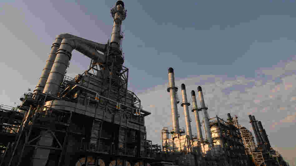 Expanding the refinery at Port Arthur, Texas, took five years and $10 billion. The facility can now process 600,000 barrels a day.