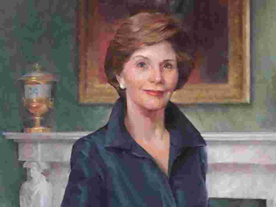 Laura Welch Bush by John Howard Sanden.