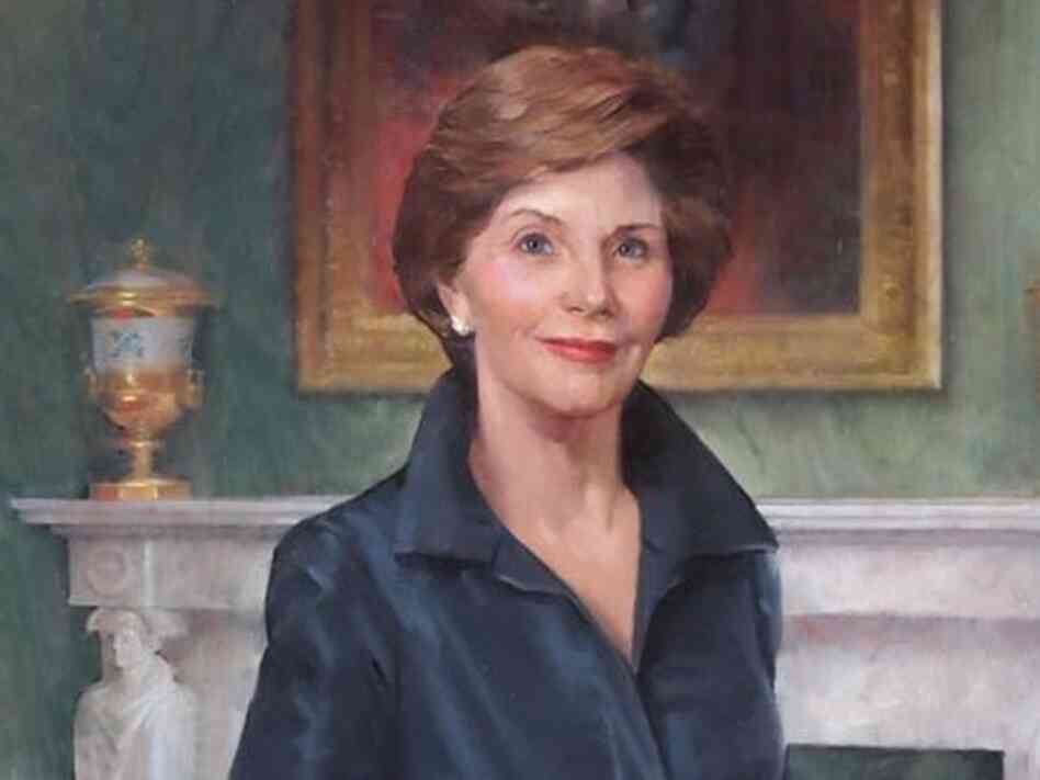 Laura Welch Bush by John Howard Sanden.