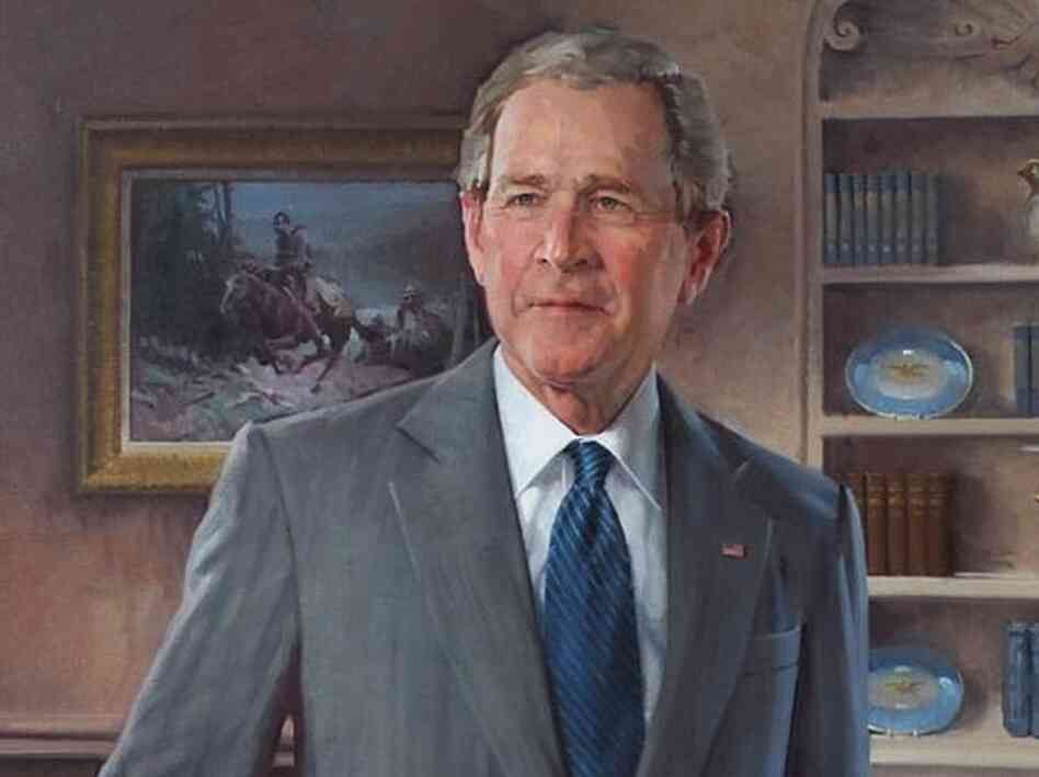 President George Walker Bush by  John Howard Sanden.