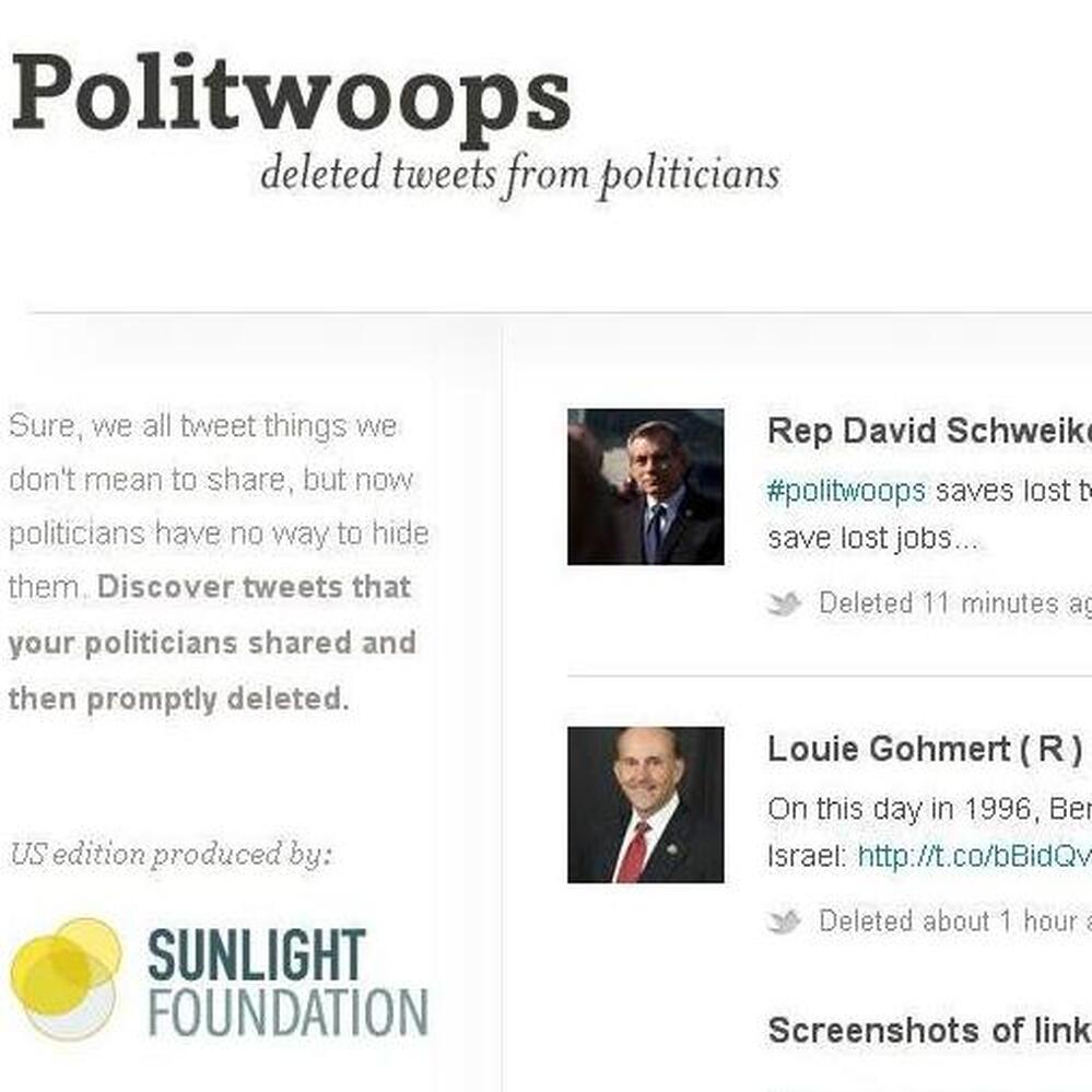 Politwoops.