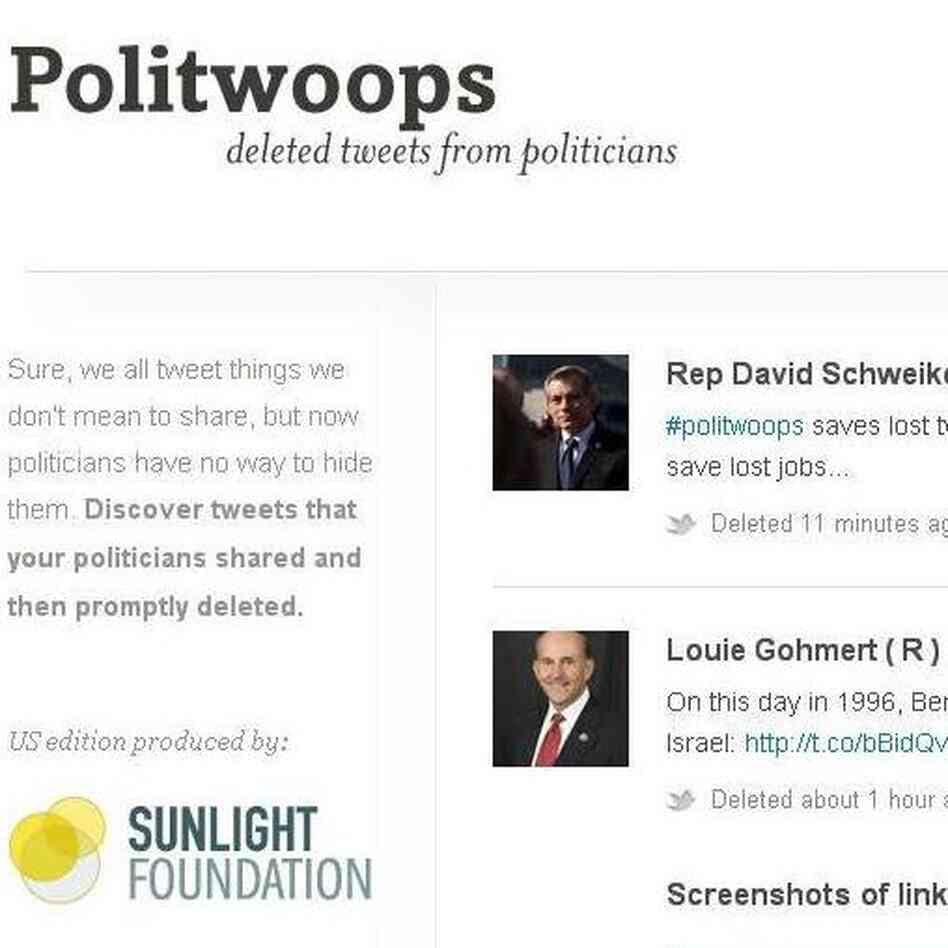 Politwoops.