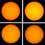 The Transit Of Venus: The planet Venus appears as a tiny black dot as it transits across the face of the sun on June 8, 2004. The rare astronomical event will take place again on June 5, 2012. The Transit Of Venus: The planet Venus appears as a tiny black dot as it transits across the face of the sun on June 8, 2004. The rare astronomical event will take place again on June 5, 2012.